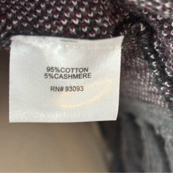 Tyler Boe Bohemian Aztec Pattern Open Front Cardigan with Fringe Size Small NEW - Picture 11 of 16